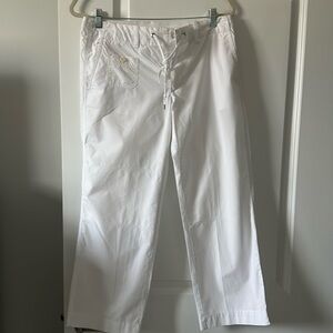 White Ralph Lauren Size 6 Cotton Pants